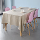 Decorative Table Cloth, 260GSM Rectangle Water Resistant Dustproof Washable Table Cover for Home Kitchen Dinning Party Thanksgiving Christmas