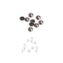 NEW Dome Studs - Pins Type - 8mm - Gunmetal - (Pack of 100)
