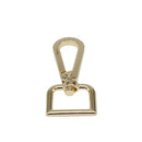 25mm Gold Swivel Clasps Lobster Hook with D Ring - Pack of 2