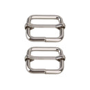 Non-Welded Metal Triglide Slider Buckles (Pack of 2)