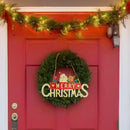 Christmas Hanging Display Signs Xmas Party Decor Plaque Wooden Bauble Gift for Homes, Shops, Offices, Restaurant, Trees, Windows, Walls, Entrances