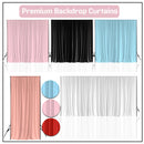 Spandex Backdrop Curtain, Wrinkle-Free Polyester Fabric Panel for Baby Showers, Weddings, Parties, and Photography Decoration