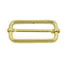 50mm Gold Tri - Glider Slider Buckle - Pack of 2
