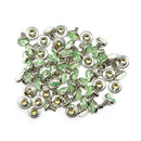 Diamante Rivets - 8mm - Mint - A31
