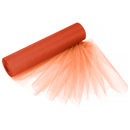 Organza Roll Snow Sheer Glitter Fabric for Wedding, Chair Sash, Party Decor - 29cm x 25m