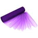 Organza Roll Snow Sheer Glitter Fabric for Wedding, Chair Sash, Party Decor - 29cm x 25m