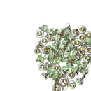 Diamante Rivets - 10mm - Mint Green - (Pack of 10) - A31