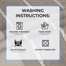 Grey Table Cloth with Embroidery Stitch & Fringe Tassels, Rectangle Wrinkle Free Anti-Fading Table Cover for Kitchen Dinning Thanksgiving Christmas