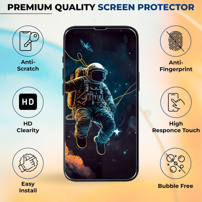 2pcs Tempered Glass Mobile Screen Protector for iPhone