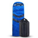 4 Season Envelope Shape Sleeping Bag for Single Adult with Double Sided Zip Waterproof Sleeping Bag for Camping, Hiking, Outdoor, Travel