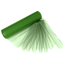 Organza Roll Snow Sheer Glitter Fabric for Wedding, Chair Sash, Party Decor - 29cm x 25m