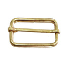 38mm Gold Tri - Glider Slider Buckle - Pack of 2