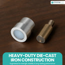 12mm Hexagonal Bag Feet Bundle Pack with Die & Storage Box - 100pcs