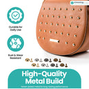 12mm Hexagonal Bag Feet Bundle Pack with Die & Storage Box - 100pcs