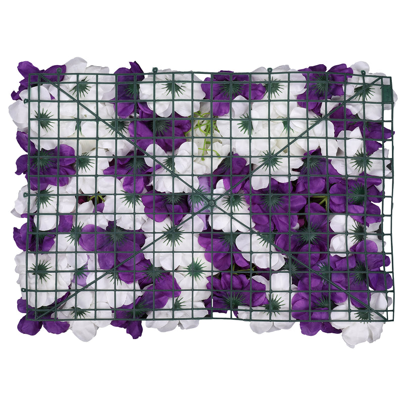 Artificial Flower Wall Panel - 60cm x 40cm