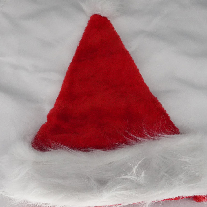 Felt Red Santa Hat Unisex Christmas Party Hat for Xmas, New Year Festival, Holiday, Party Supply, Christmas Costume Novelty, Decoration, Hat for Kids and Adults