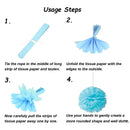 Happy Birthday Decorations Set - Blue