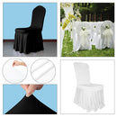 Skirt Style Chair Cover for Wedding Decoration