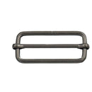 50mm Gunmetal Black TriGlide Slider Buckle - Pack of 2