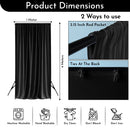 Spandex Backdrop Curtain, Wrinkle-Free Polyester Fabric Panel for Baby Showers, Weddings, Parties, and Photography Decoration