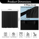 Spandex Backdrop Curtain, Wrinkle-Free Polyester Fabric Panel for Baby Showers, Weddings, Parties, and Photography Decoration