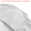 220GSM Premium Polyester Spandex Chair Covers - White