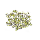 Diamante Rivets - 10mm - Lime Green - (Pack of 10) - A17