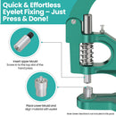 6mm Diamante Eyelet Bundle with Washers and Setting Die - 50pcs