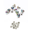 Diamante Rivets - 8mm - AB Colour - A57