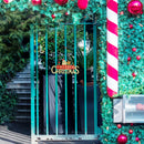 Christmas Hanging Display Signs Xmas Party Decor Plaque Wooden Bauble Gift for Homes, Shops, Offices, Restaurant, Trees, Windows, Walls, Entrances