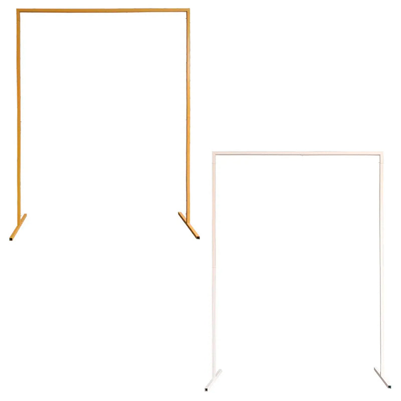 Rectangle Arch Stand Metal Backdrop Stand Garden Arbors