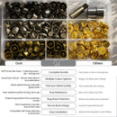 14mm Mashroom Bag Feet Bundle Pack with Die and Storage Box - 100pcs