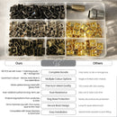 12mm Pyramid Bag Feet Bundle Pack with Die & Storage Box - 100pcs