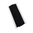 Elastic - 2mm - Black -  25 Metres