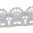 Cloud Style White Cotton Lace - DNO