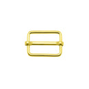 32mm Gold Tri - Glider Slider Buckle - Pack of 2