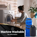 4 Season Envelope Shape Sleeping Bag for Single Adult with Double Sided Zip Waterproof Sleeping Bag for Camping, Hiking, Outdoor, Travel