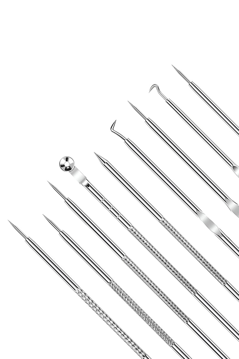 9Pcs Blackhead Remover Tool Set