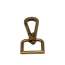 25mm Bronze Swivel Clasps Lobster Hook with D Ring - Pack of 2