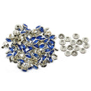 Diamante Rivets - 10mm - Royal Blue - A4