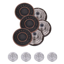 17mm Copper Trimming Shop Printed Closed Version Jean Buttons - 10pcs