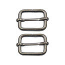 Non-Welded Metal Triglide Slider Buckles (Pack of 2)