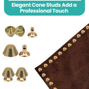 14mm Mashroom Bag Feet Bundle Pack with Die and Storage Box - 100pcs