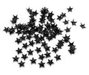 50 x Star Nail Head Punk Studs  10mm Black 50 - DNO