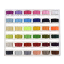 36Pcs Wired Bobbins with Plastic Box