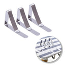 Plain Tablecloth Clips Stainless Steel Table Cloth Clamps