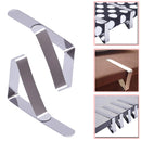 Plain Tablecloth Clips Stainless Steel Table Cloth Clamps