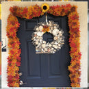 100pcs Artificial Maple Leaves Fake Leaves Fabric for Halloween Decorations Classroom Display Autumn Decorations