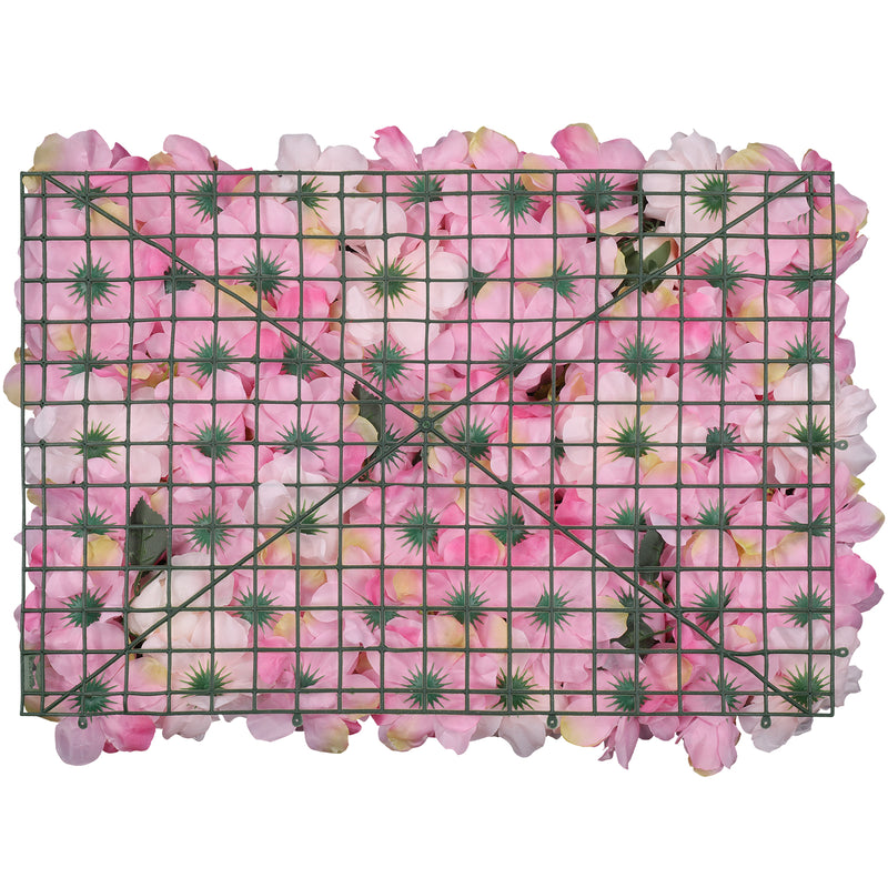 Artificial Flower Wall Panel - 60cm x 40cm