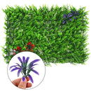 Artificial Hedge Panels Green Grass Backdrop, 60cmx 40cm